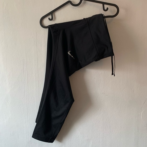 Nike Black Running/Workout Tights - Picture 1 of 2